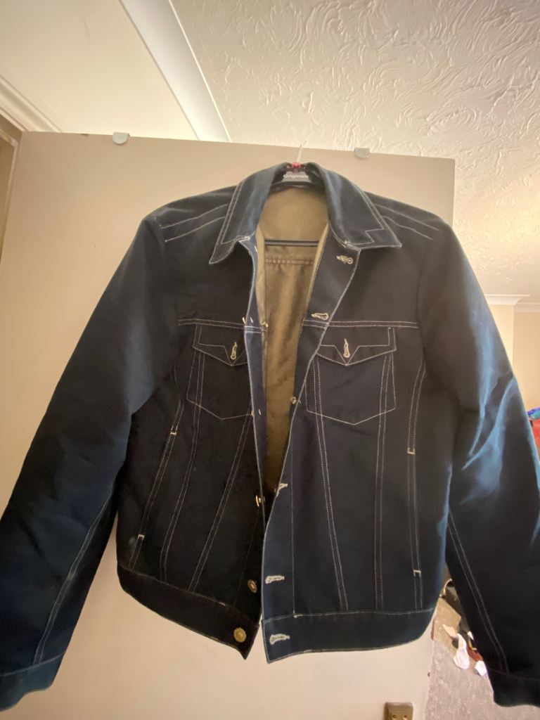 Versace blue jeans jacket 
