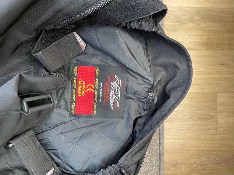 RST PRO SER TEXTILE TROUSER BLACK