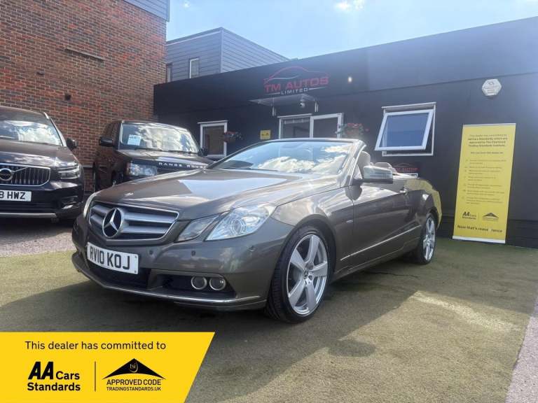 2010 Mercedes-Benz E Class 2.1 E250 CDI BlueEfficiency SE Cabriolet Tiptronic