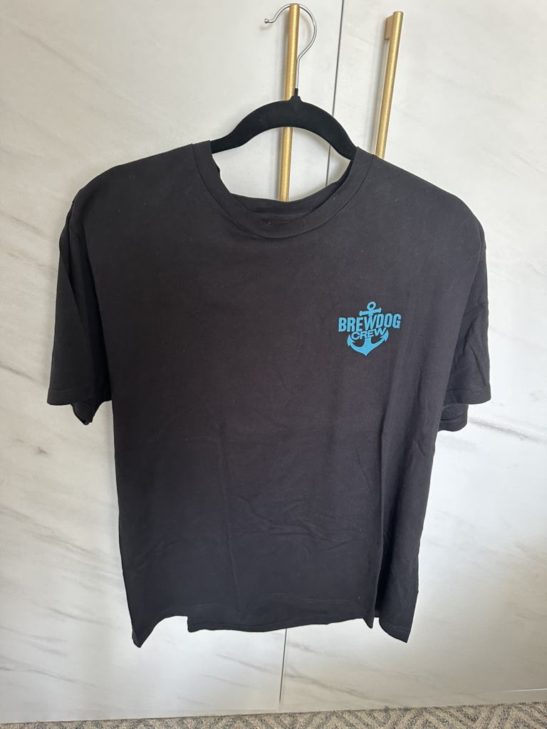 New - Brewdog logo T-Shirt size UK XL, £10 each 