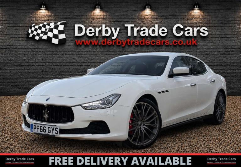 2017 Maserati Ghibli 3.0 Ghibli S V6 Auto 4dr Saloon Petrol Automatic