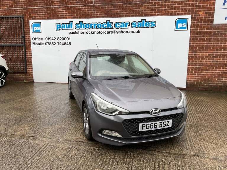 2017 Hyundai i20 1.2 Blue Drive SE 5dr HATCHBACK PETROL Manual