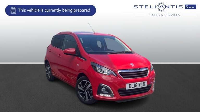 2018 Peugeot 108 1.2 PureTech Allure Hatchback 5dr Petrol Manual Euro 6 (82 ps) Hatchback Petrol ...