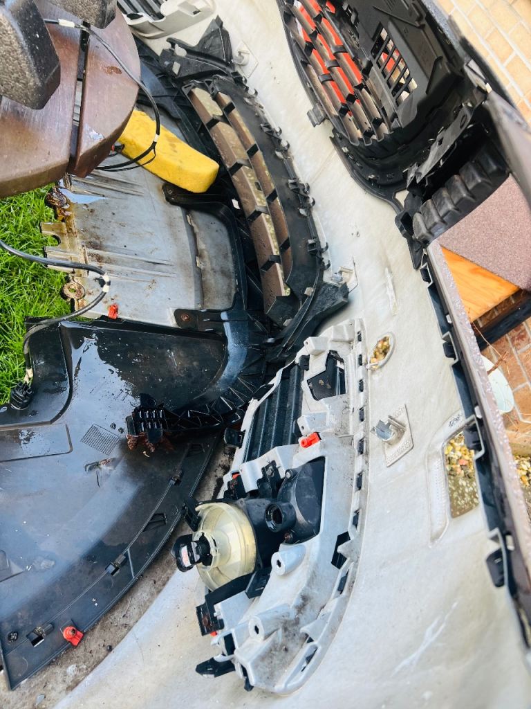 Saab 9-5 NG 2011 2012 front rear bumper 