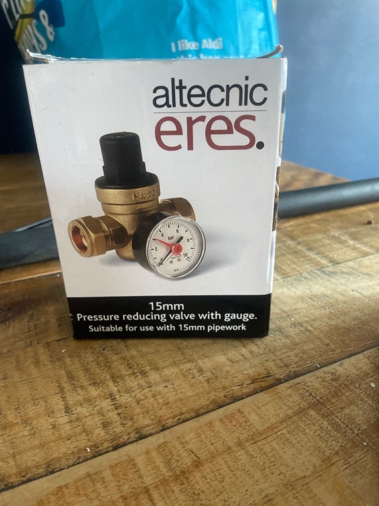 Pressure reducing valve 15mm