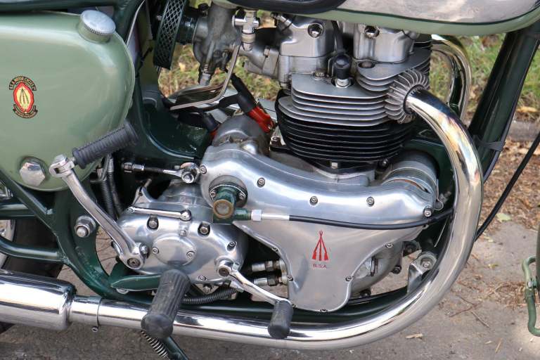 BSA A7 A 7 7 SS Shooting Star 1955 UK Motorcycle. Fabulous condition