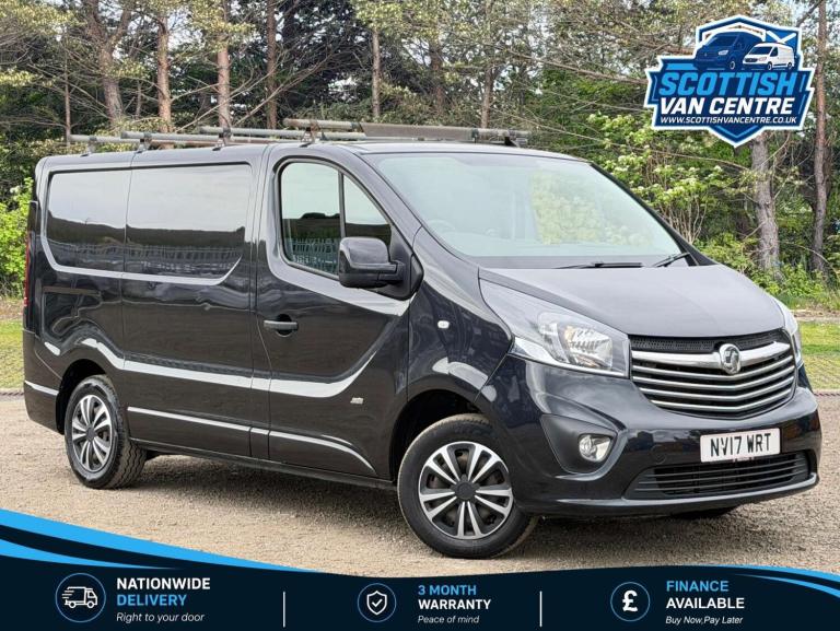 2017 Vauxhall Vivaro 2700 1.6CDTI 120PS Sportive H1 Van PANEL VAN DIESEL Manual