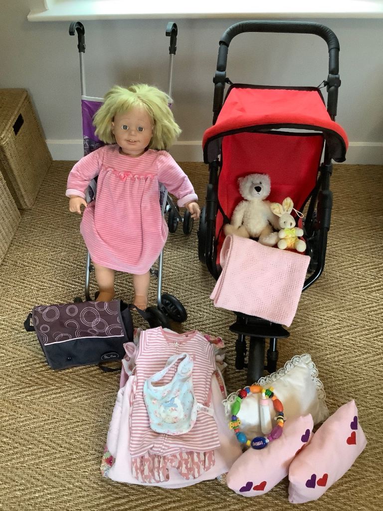 Doll Buggies and Doll plus Clothes etc