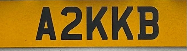 image for Personalised car registration 