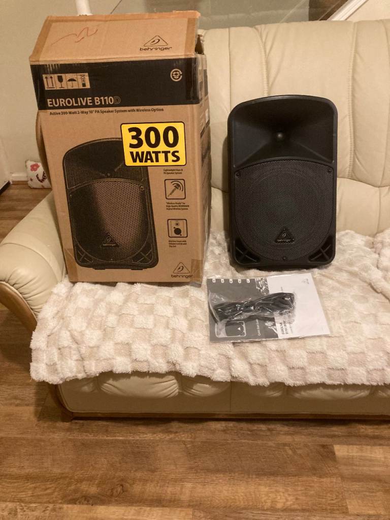 !!  L@@K.. BRAND NEW / BOXED / UNUSED BEHRINGER B110D POWERED SPEAKER .. ALSO SUIT  GUITARS  !!
