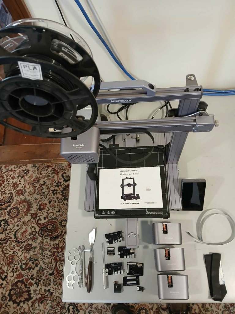 Atomstack Cambrian 3D Printer with Accessories – Good Condition