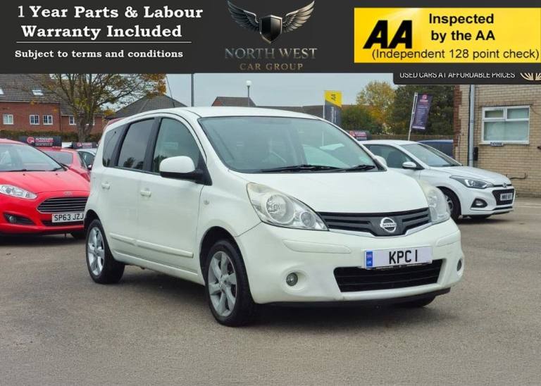2009 Nissan Note 1.4 16V n-tec Hatchback 5dr Petrol Manual Euro 4 (88 ps) MOT JULY 2026 Hatchback...