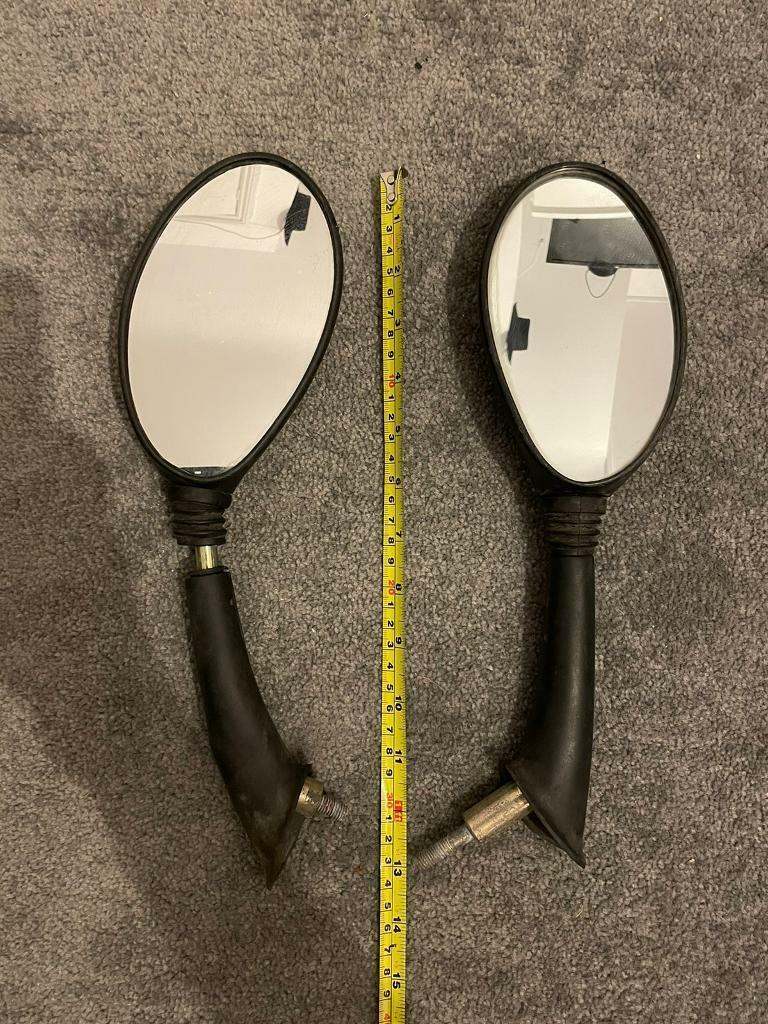 Motorcycle pair of mirrors good condition 