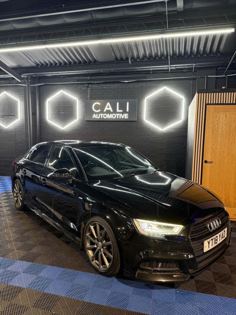 2018 Audi A3 1.5 TFSI Black Edition 4dr S Tronic SALOON PETROL Automatic