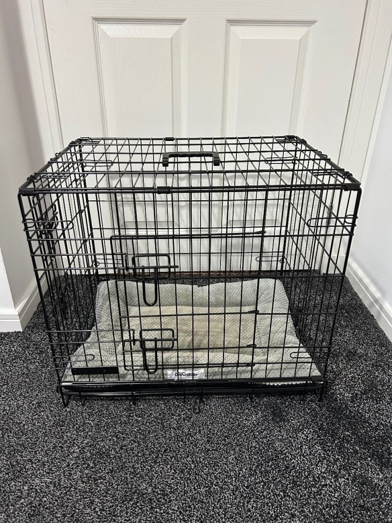 **Puppy Crate With Bed For Sale**
