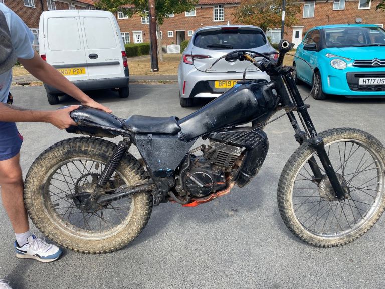 Honda tlm trials bike 