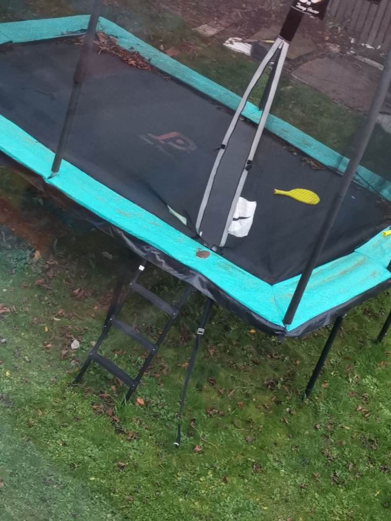 12 x 8ft Rectangle Trampoline with Enclosure Net