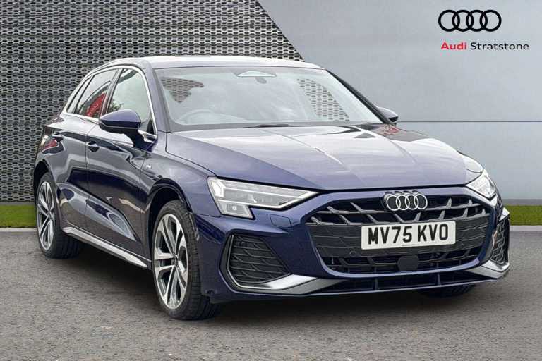 2025 Audi A3 1.5 TFSI e 204 S Line 5dr S Tronic Hatchback Plug-In Hy Automatic