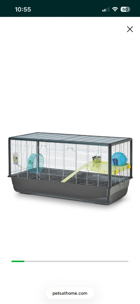 Savic plaza hamster cage 