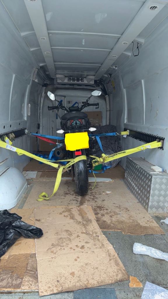 Moped motorbike bike motorcycle recovery transport PCX NMAX SH CBF125