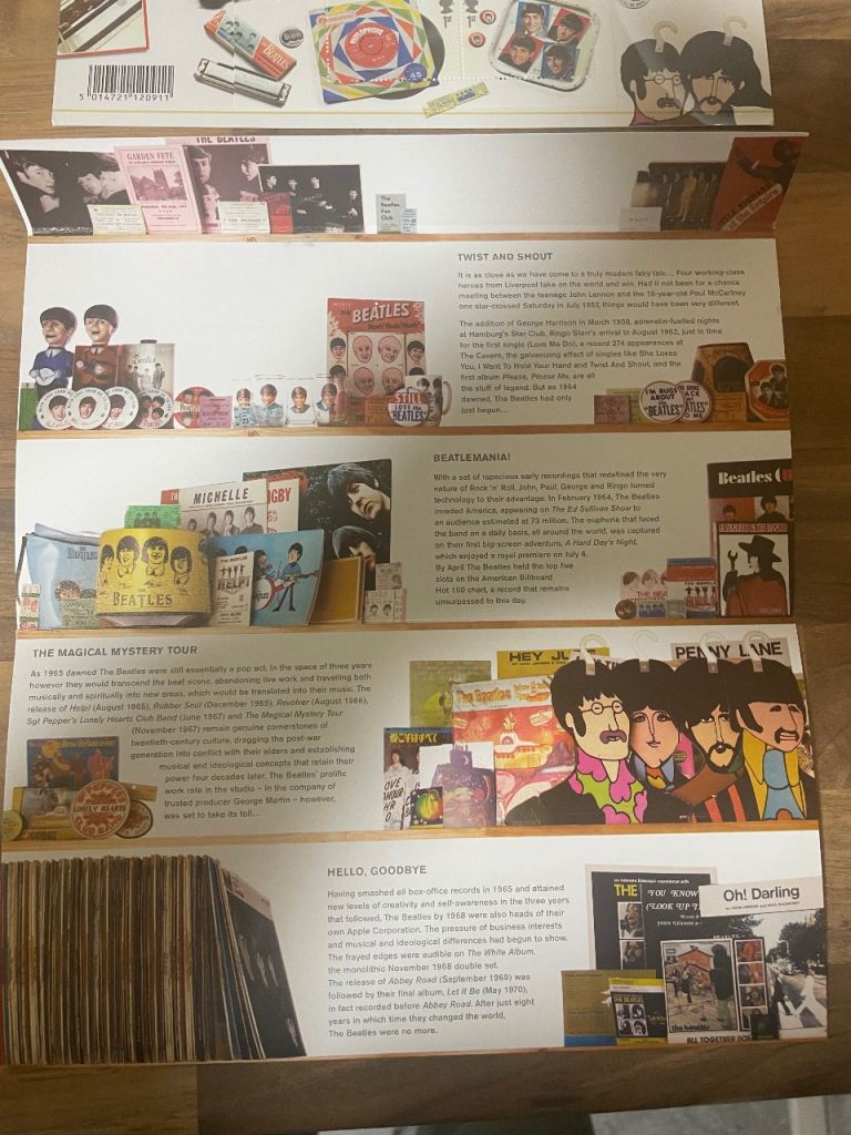 The Beatles stamps