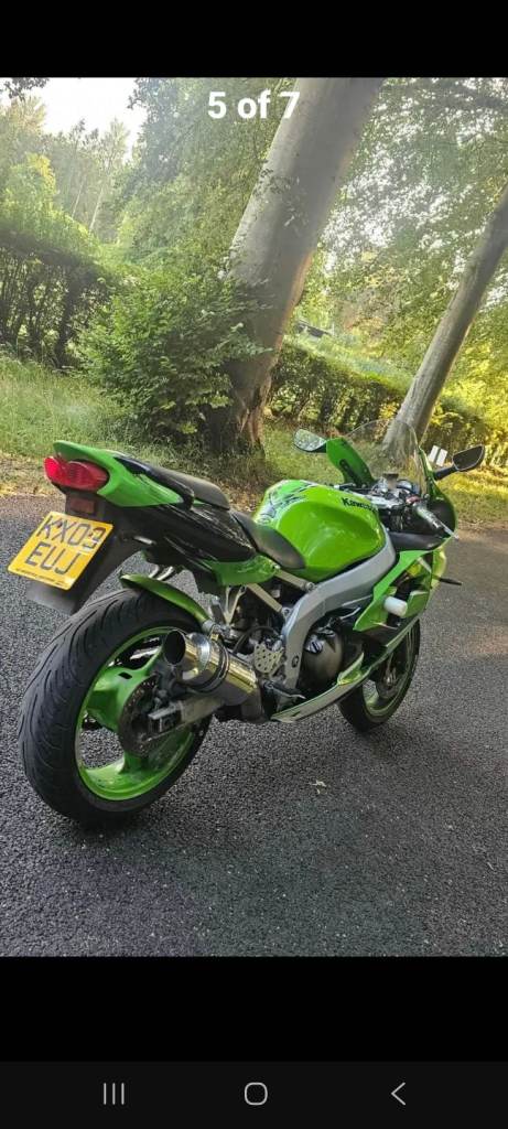 Kawasaki, Ninja ZX 6, 2003, 636 (cc)