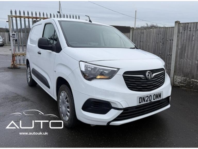 2020 Vauxhall Combo Turbo D 2300 Sportive Panel Van Diesel Manual