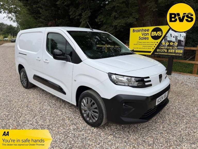 2024 Peugeot Partner 1.5 BlueHDi 950 Asphalt Long Panel Van 6dr Diesel Manual LWB Euro 6 (s/s) ( ...
