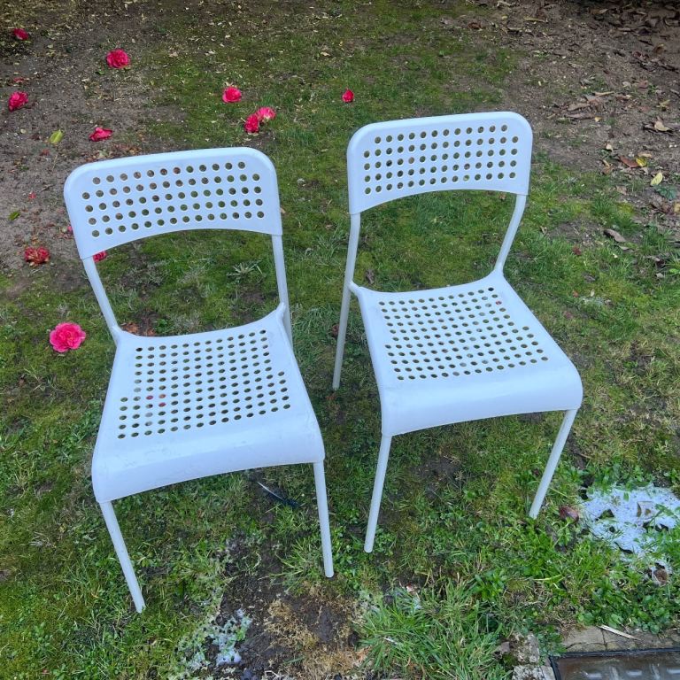 Pair of Garden Chairs 