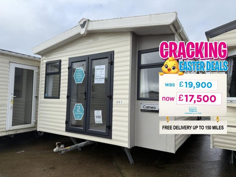 2 Bed Willerby Static Caravan - DG, CH, Ensuite - Offsite / Private Land / Farms