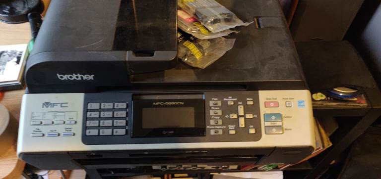 Brother 5890CN Printer/Scanner Printer Broken 