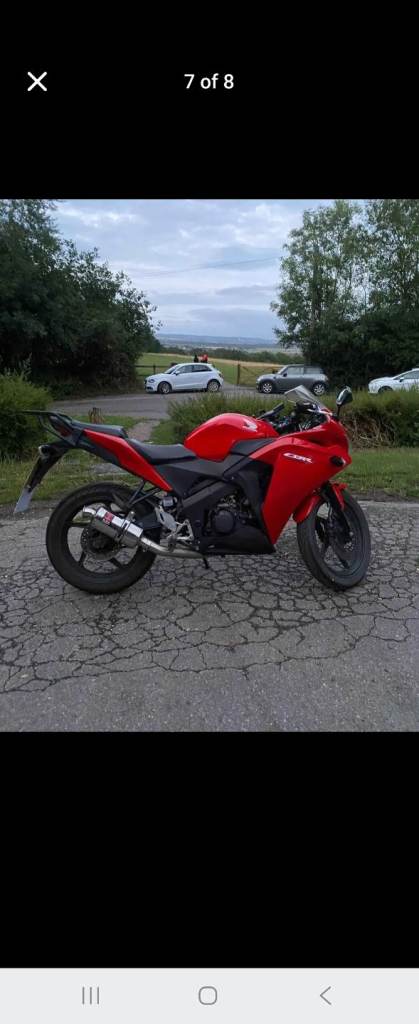 Honda, CBR 125 R-D, 2014, 125 (cc) swap for 50cc 2 stroke