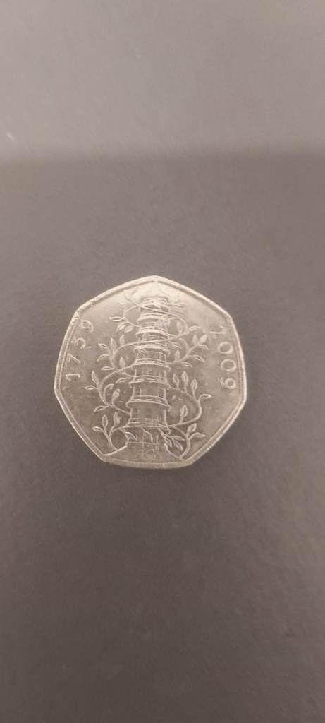 Real 2009 kew gardens 50p circulated