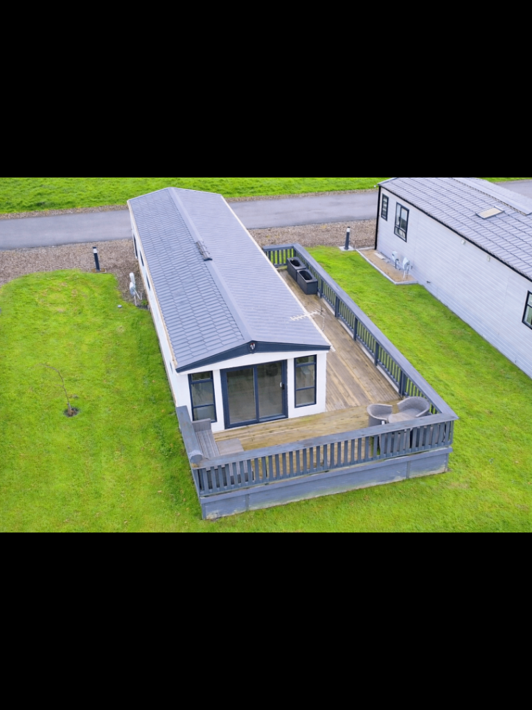 3 bed static caravan on stunning plot, Ayrshire.