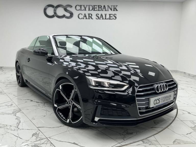 2018 Audi A5 2.0 TFSI S Line 2dr CONVERTIBLE PETROL Manual