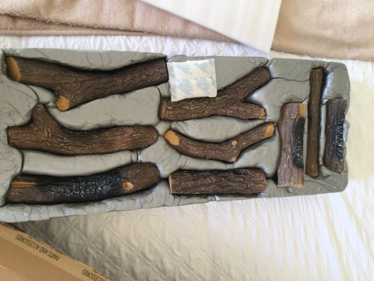 Ceramic logs