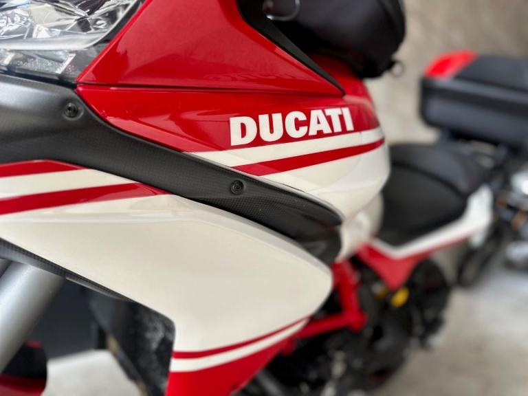 STUNNING 2014/14 DUCATI MULTISTRADA 1200 S PIKES PEAK MOTORCYCLE