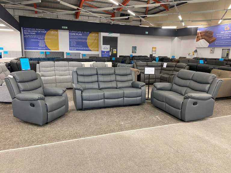 PREMIUM STOCK || Roma Leather Recliner 3+2 Seater & Corner Sofa || FREE UK DELIVERY