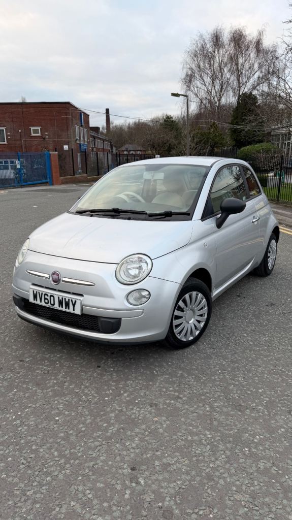 Fiat, 500, Hatchback, 2010, Manual, 1242 (cc), 3 doors