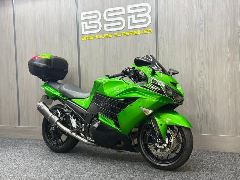2012 62 Kawasaki ZZR1400 ZX 1400 FCF ABS - FUEL EXHAUSTS - ++EXTRAS 