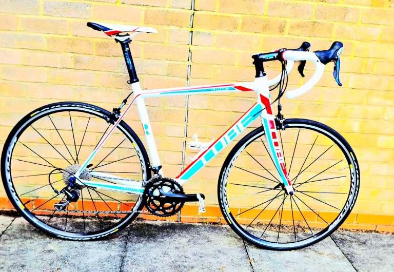 CUBE PELOTON SL ALLOY CARBON FIBRE ROAD BIKE LG TO XL FRAME 
