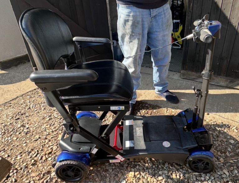 Drive DeVilbiss 4-Wheel Folding Scooter - As New