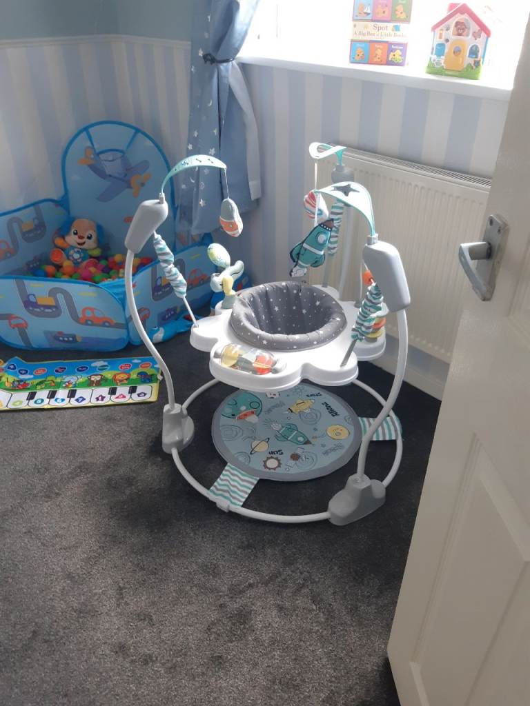 Baby Bouncer Activity Jumper - Multicoloured, Good Condition