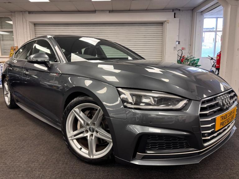 STUNNING F.LIFT AUDI A5 2.0 TDI QUATTRO 4WD S LINE STRON AUTO EURO 6 DIESEL 5DR