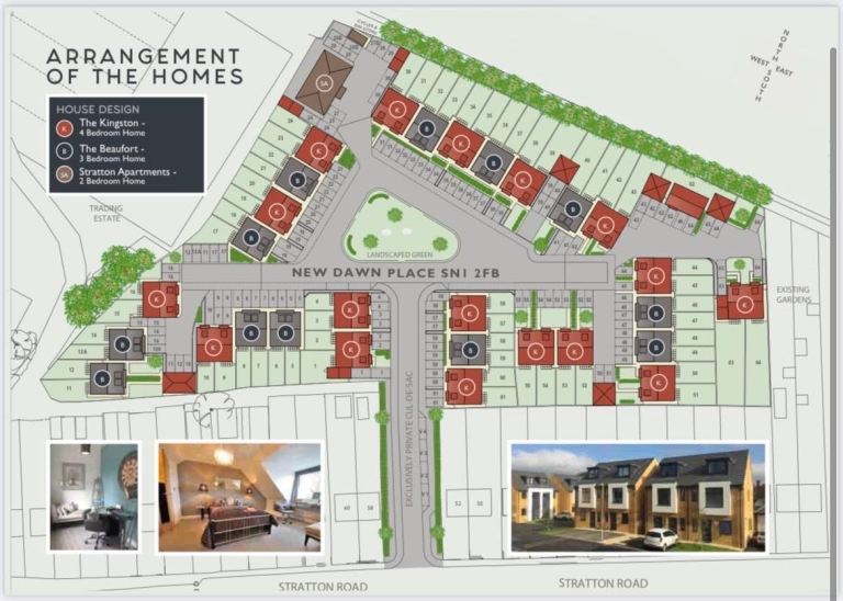 Modern Semi-Detached Home - SN1 2FB – House to Rent with Garage and Parking
