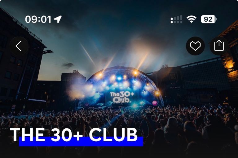 30+ Club Festival - VIP TICKET