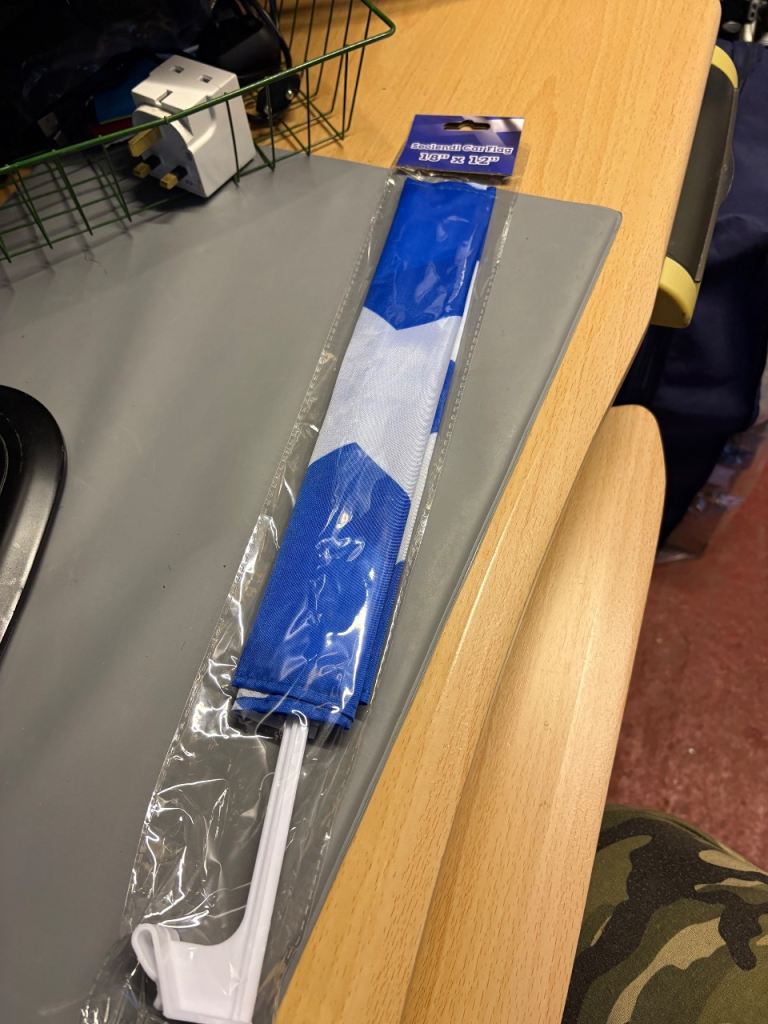 Scotland car window flags brand new top quality 
