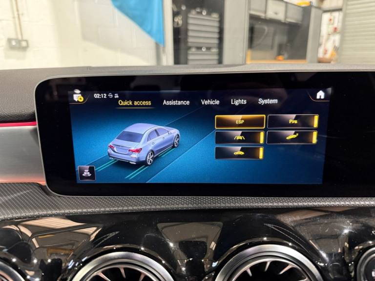 2019 Mercedes-Benz A-Class 1.5 A180d AMG Line Premium Saloon 4dr Diesel 7G-DCT Euro 6 s/s 116 ps ...