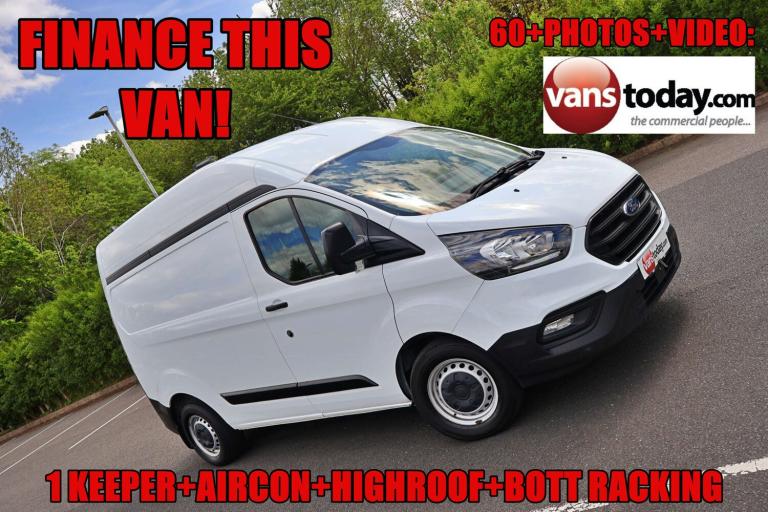 2019 Ford Transit Custom 2.0 Transit Custom 300 Base High Roof SWB + Air Con Panel Van Diesel Manual