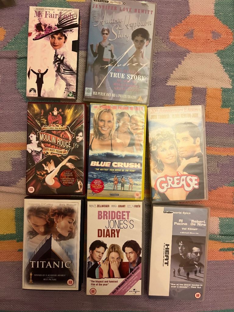 VHS job lot bundle 